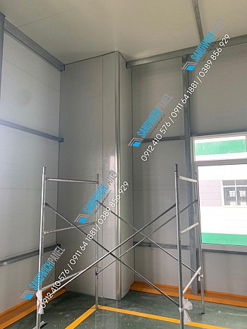 Phòng lưu giữ tranh- Vách Panel EPS, cửa