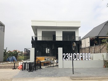 Quán Cafe lắp ghép